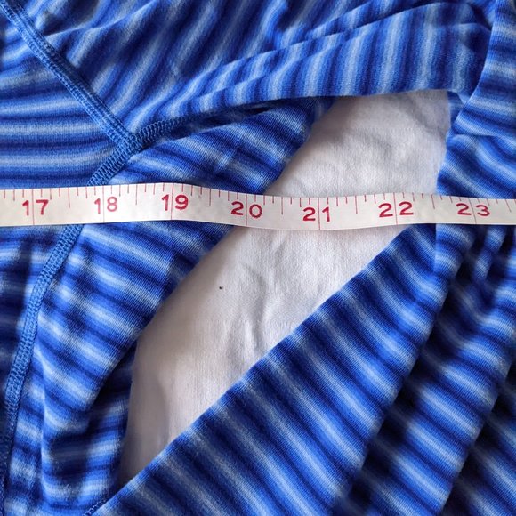 White Mountain Blue Striped Long Sleeve Tee - Picture 14 of 14